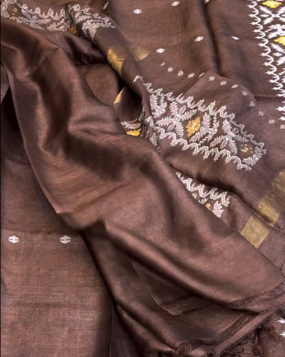 Bhoomi jamdani Saree