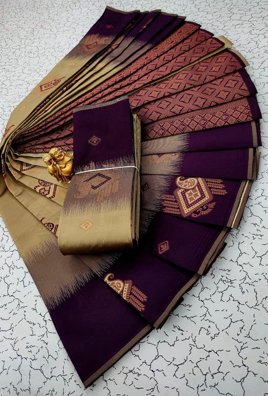 Premium Kuber Pattu Silk Saree for Wedding & Party Wear