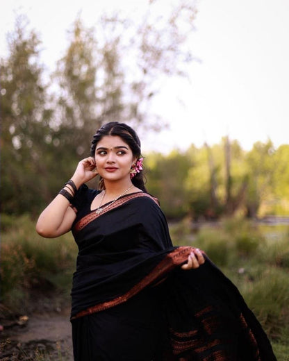 Classic North Indian Attire Inspired by Timeless Craft Saree