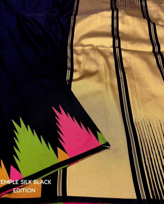 Ultra Light Organic Banarasi Lichi Silk Wedding Saree