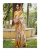 Heirloom-Inspired Banarasi Pattern Saree in Lichi Silk
