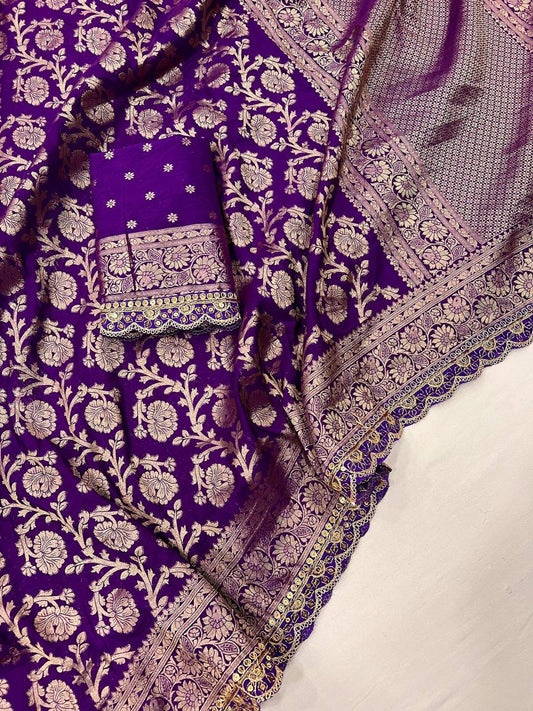khaddi georgette designer saree
