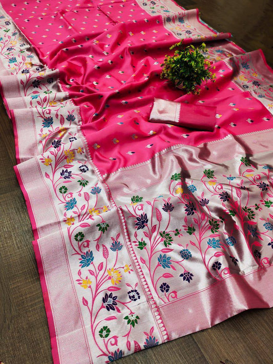 New Launch Paithani Silk Wedding Saree – Rich & Elegant