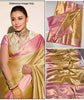 Rani Mukherji Inspired Premium Tissue Silk Saree with Rich Pallu